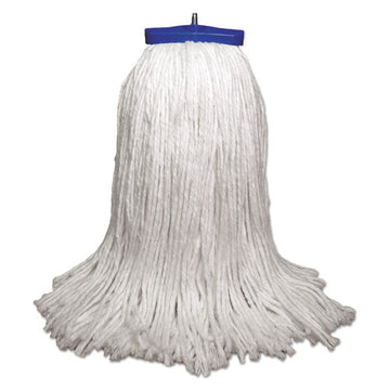 Boardwalk® Mop Head, Economical Lie-flat Head, Rayon Fiber, 32-oz., White, 12-carton freeshipping - TVN Wholesale
